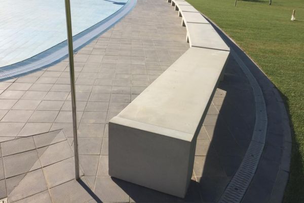 Banco Losa Cemento Liso